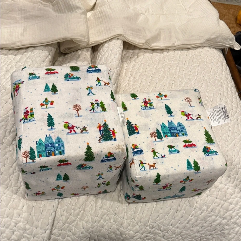 Full Sheet Set Festive Holiday - flannel